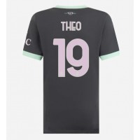 AC Milan Theo Hernandez #19 3rd trikot Frauen 2024-25 Kurzarm